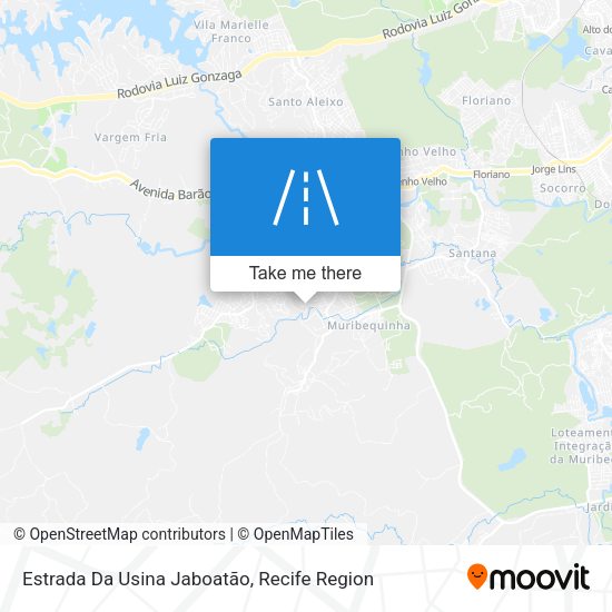 Estrada Da Usina Jaboatão map