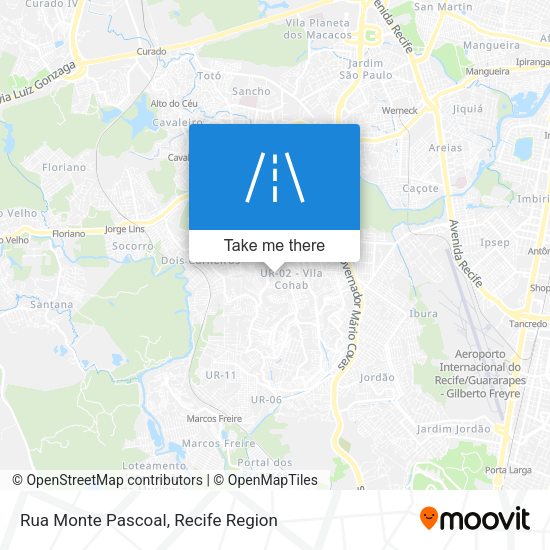 Rua Monte Pascoal map