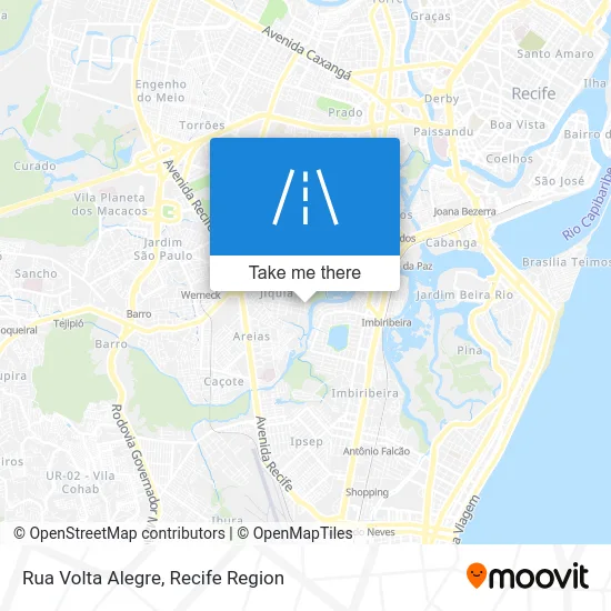 Rua Volta Alegre map