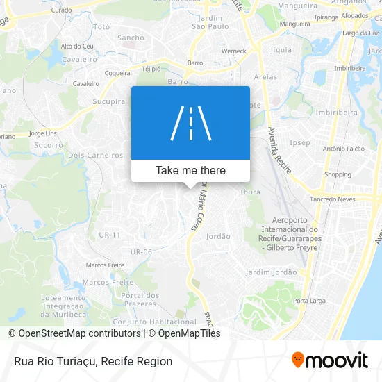 Rua Rio Turiaçu map