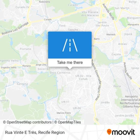 Rua Vinte E Três map