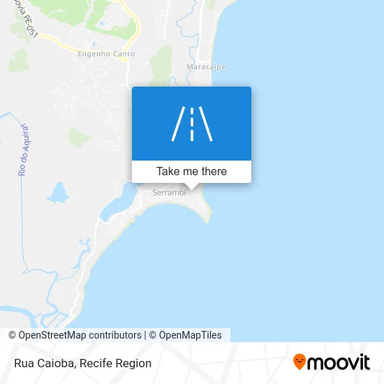 Rua Caioba map