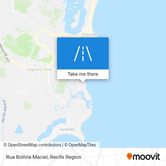 Rua Bolívia Maciel map