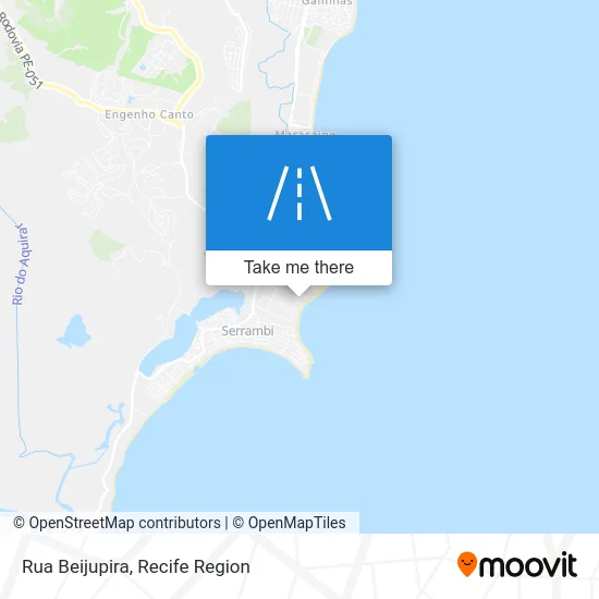 Rua Beijupira map
