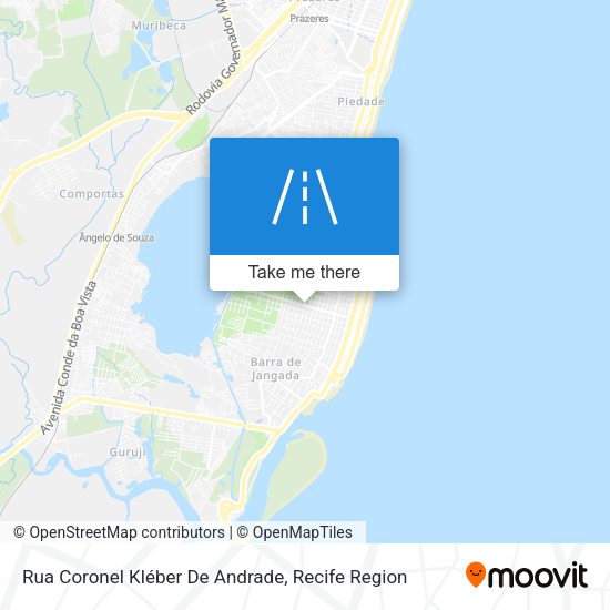 Rua Coronel Kléber De Andrade map