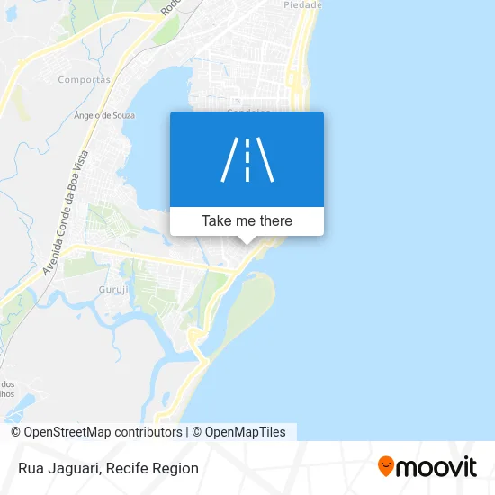 Rua Jaguari map
