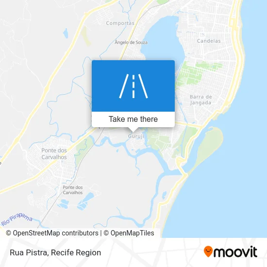 Rua Pistra map