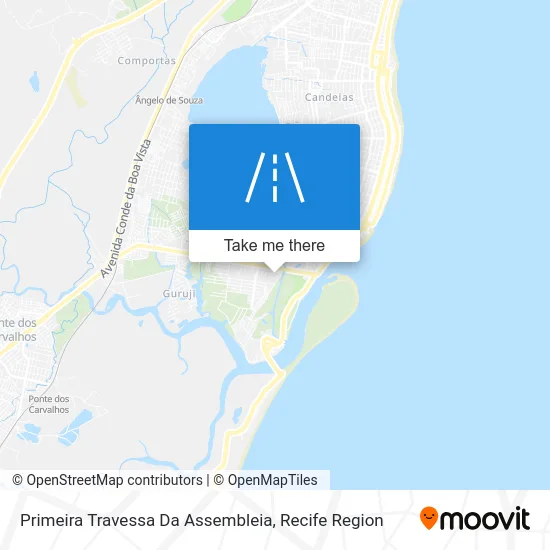 Primeira Travessa Da Assembleia map