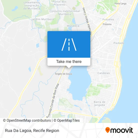 Rua Da Lagoa map
