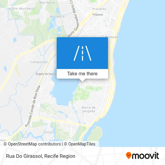 Rua Do Girassol map