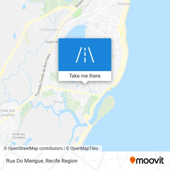 Rua Do Mangue map