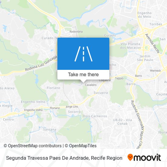 Segunda Travessa Paes De Andrade map