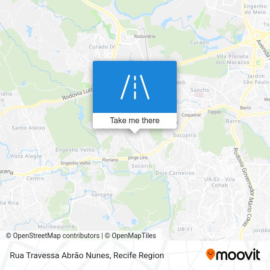 Rua Travessa Abrão Nunes map