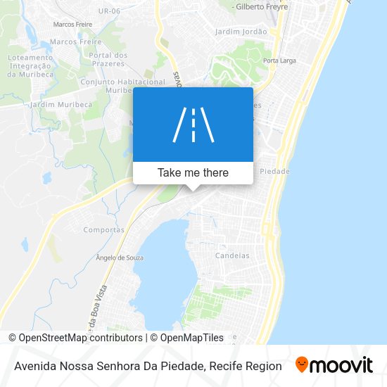 Avenida Nossa Senhora Da Piedade map