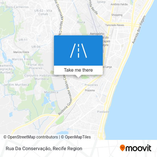 Rua Da Conservação map