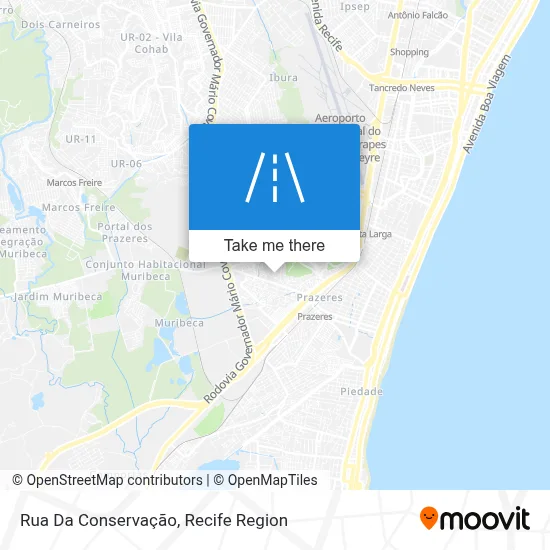 Rua Da Conservação map