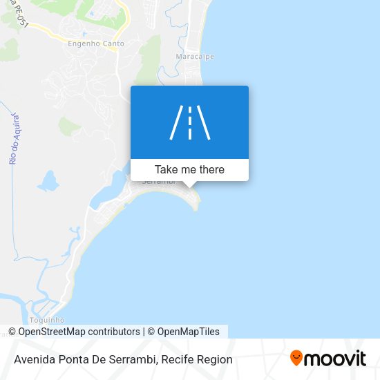 Avenida Ponta De Serrambi map