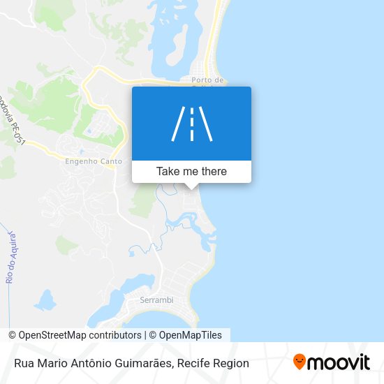 Rua Mario Antônio Guimarães map