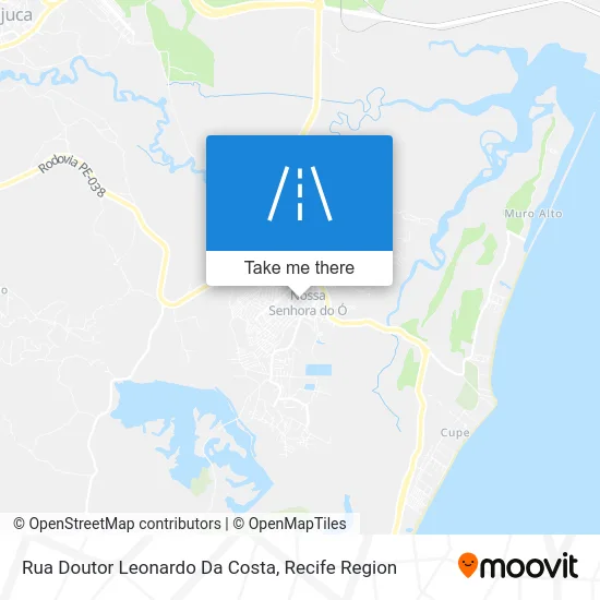 Rua Doutor Leonardo Da Costa map