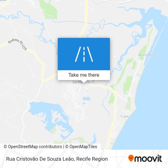 Rua Cristovão De Souza Leão map