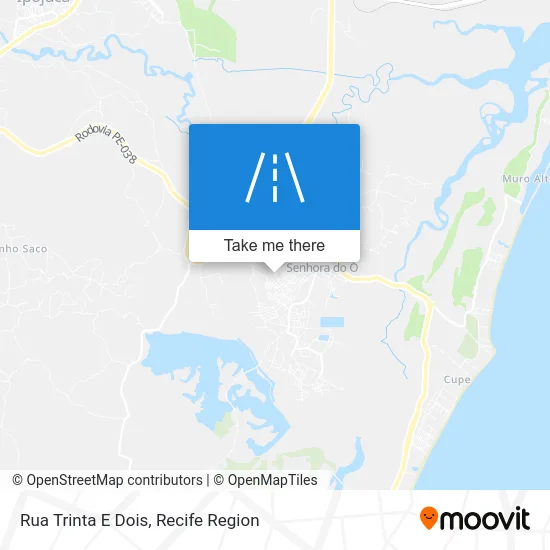 Rua Trinta E Dois map