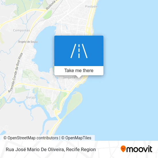 Rua José Mario De Oliveira map
