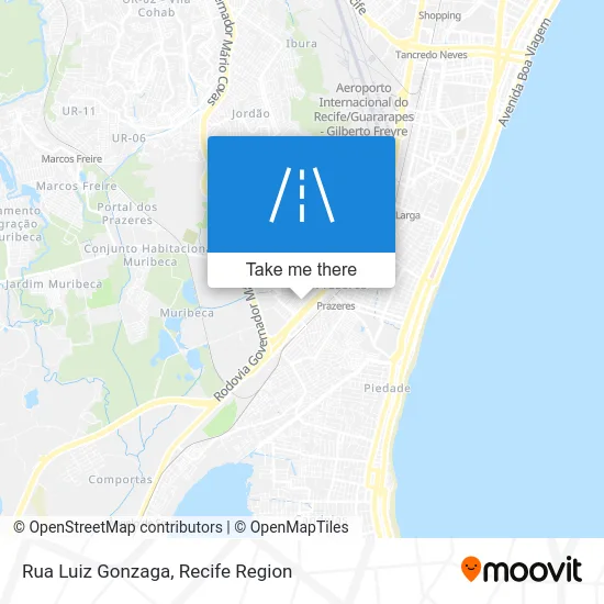 Rua Luiz Gonzaga map