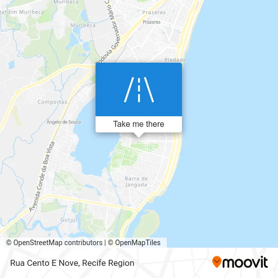 Rua Cento E Nove map