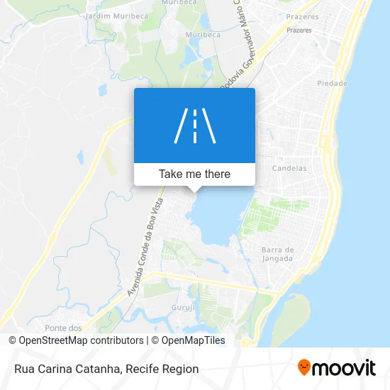 Rua Carina Catanha map