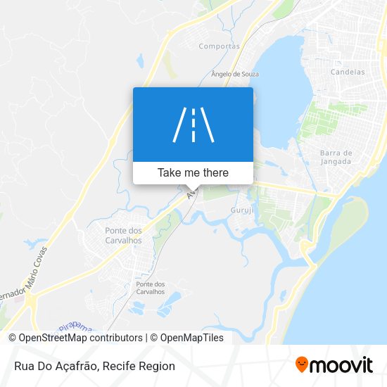 Rua Do Açafrão map
