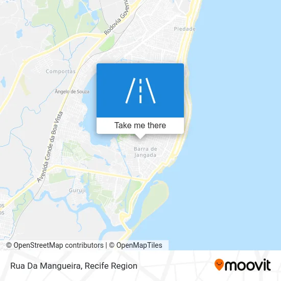 Rua Da Mangueira map