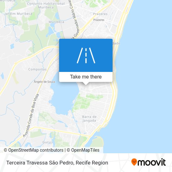 Terceira Travessa São Pedro map