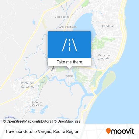 Travessa Getulio Vargas map
