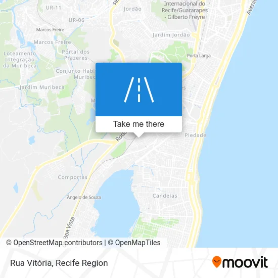Rua Vitória map