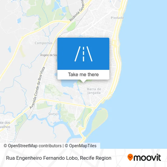 Rua Engenheiro Fernando Lobo map