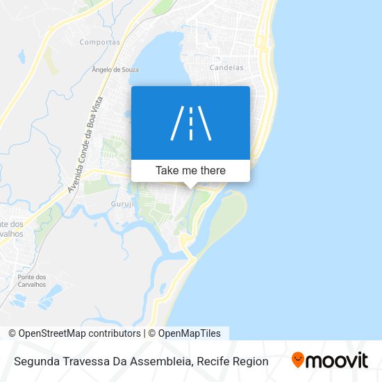 Segunda Travessa Da Assembleia map