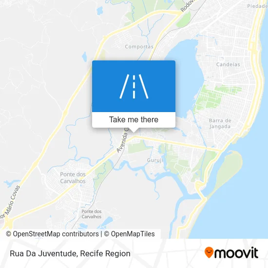Rua Da Juventude map