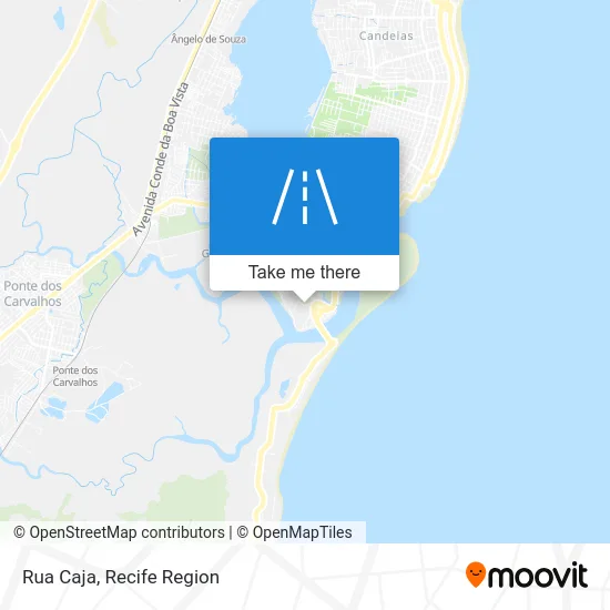 Rua Caja map