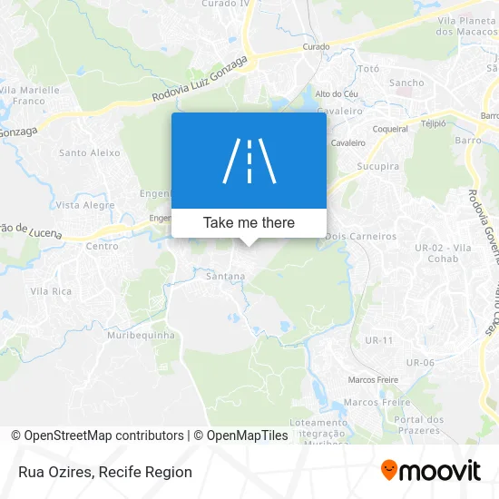 Rua Ozires map