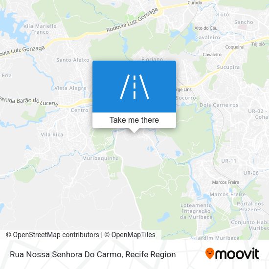 Rua Nossa Senhora Do Carmo map
