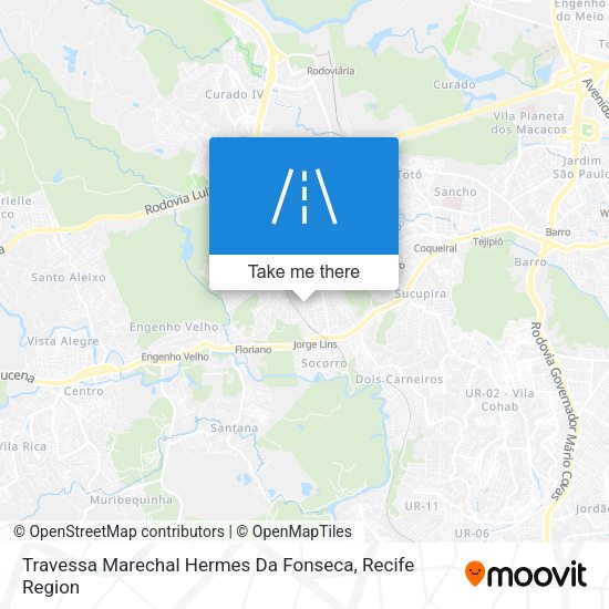 Travessa Marechal Hermes Da Fonseca map