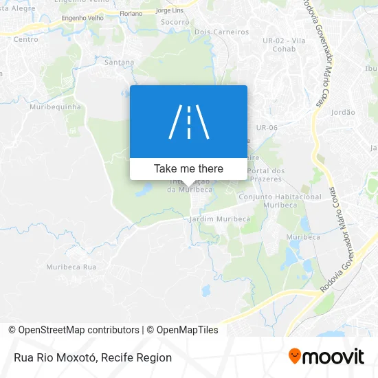 Rua Rio Moxotó map