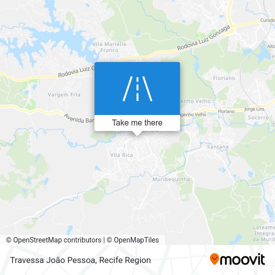 Travessa João Pessoa map