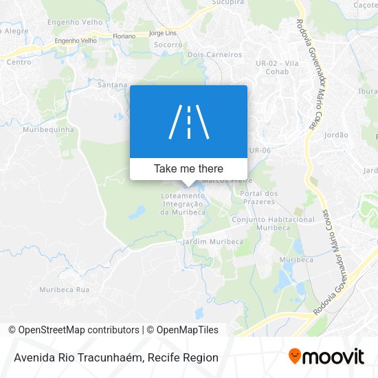 Avenida Rio Tracunhaém map