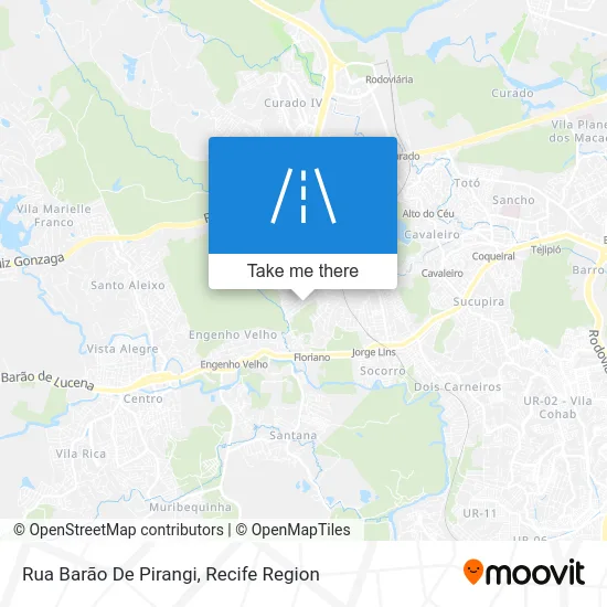 Rua Barão De Pirangi map