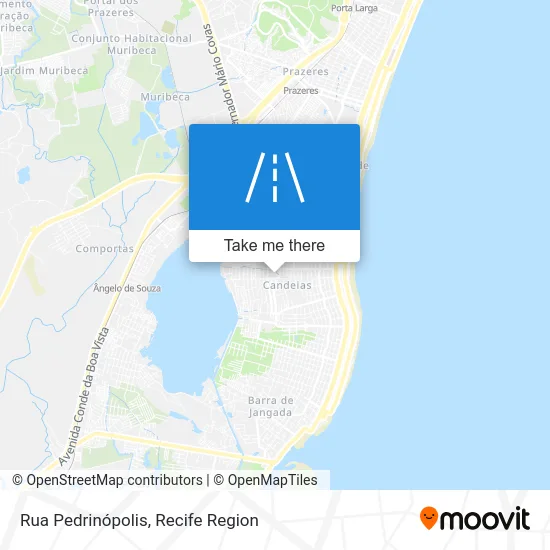 Rua Pedrinópolis map