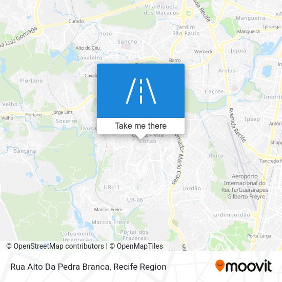 Rua Alto Da Pedra Branca map