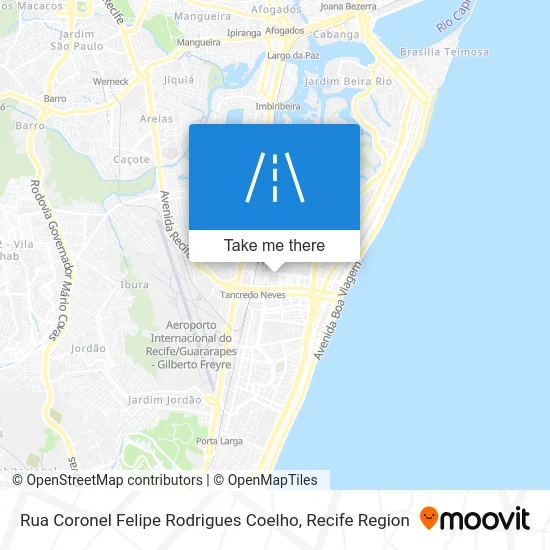 Rua Coronel Felipe Rodrigues Coelho map