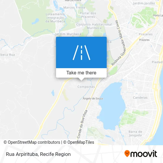 Rua Arpirituba map