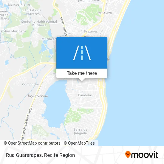 Rua Guararapes map